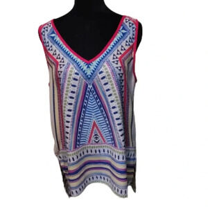 Bo.Bel Colorful sleeveless top